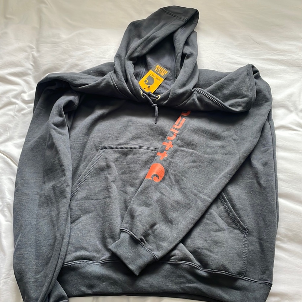 Carhartt Loose Fit Midweight Logo Sleeve Graphic Sweatshirt